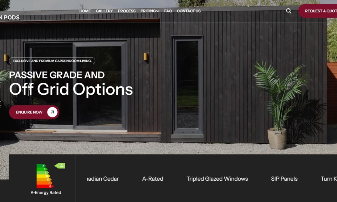 Live in Garden Pods